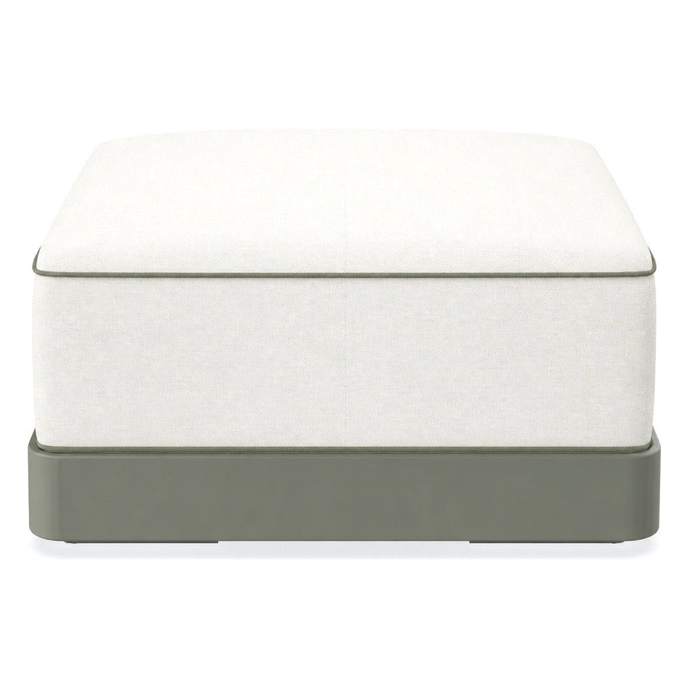 Ottoman Comercial para Recepción 20 cm - RESOL BRISA OTTOMAN - Varios Colores - Base MDPE - 6749 - Resol - NOGAL BEAT - Taburete