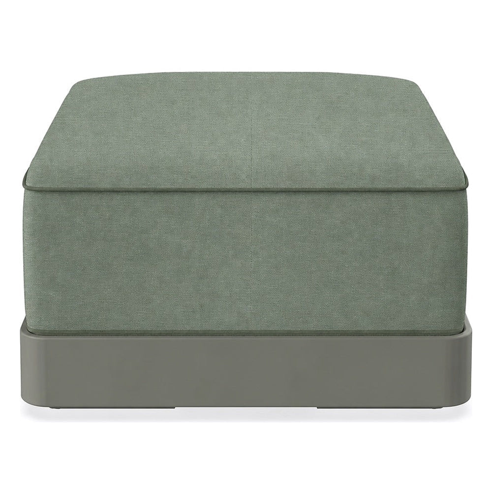 Ottoman Comercial para Recepción 20 cm - RESOL BRISA OTTOMAN - Varios Colores - Base MDPE - 6750 - Resol - NOGAL BEAT - Taburete