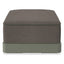 Ottoman Comercial para Terraza con Cojín Tapizado - RESOL BRISA OTTOMAN - Varios Colores - Base MDPE - 06806 - Resol - NOGAL BEAT - Taburete
