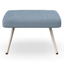 Pouf Resol Anou de 4 patas metálicas con cojín Bliss acrílico para exterior