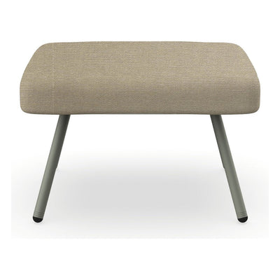 Pouf para Exterior - RESOL ANOU 4 PATAS - Varios Colores - Cojín Bliss Relleno de Espuma y Fibra Reciclada - 07072 - Resol - NOGAL BEAT - Taburete