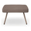 Pouf para Exterior - RESOL ANOU 4 PATAS - Varios Colores - Cojín Bliss Relleno de Espuma y Fibra Reciclada - 07073 - Resol - NOGAL BEAT - Taburete