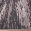 Tapete decorativo colección Jasmine U5016 rectangular de poliéster en gris negro