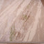 Tapete decorativo colección Deniz rectangular en poliéster crema y verde de pelo corto