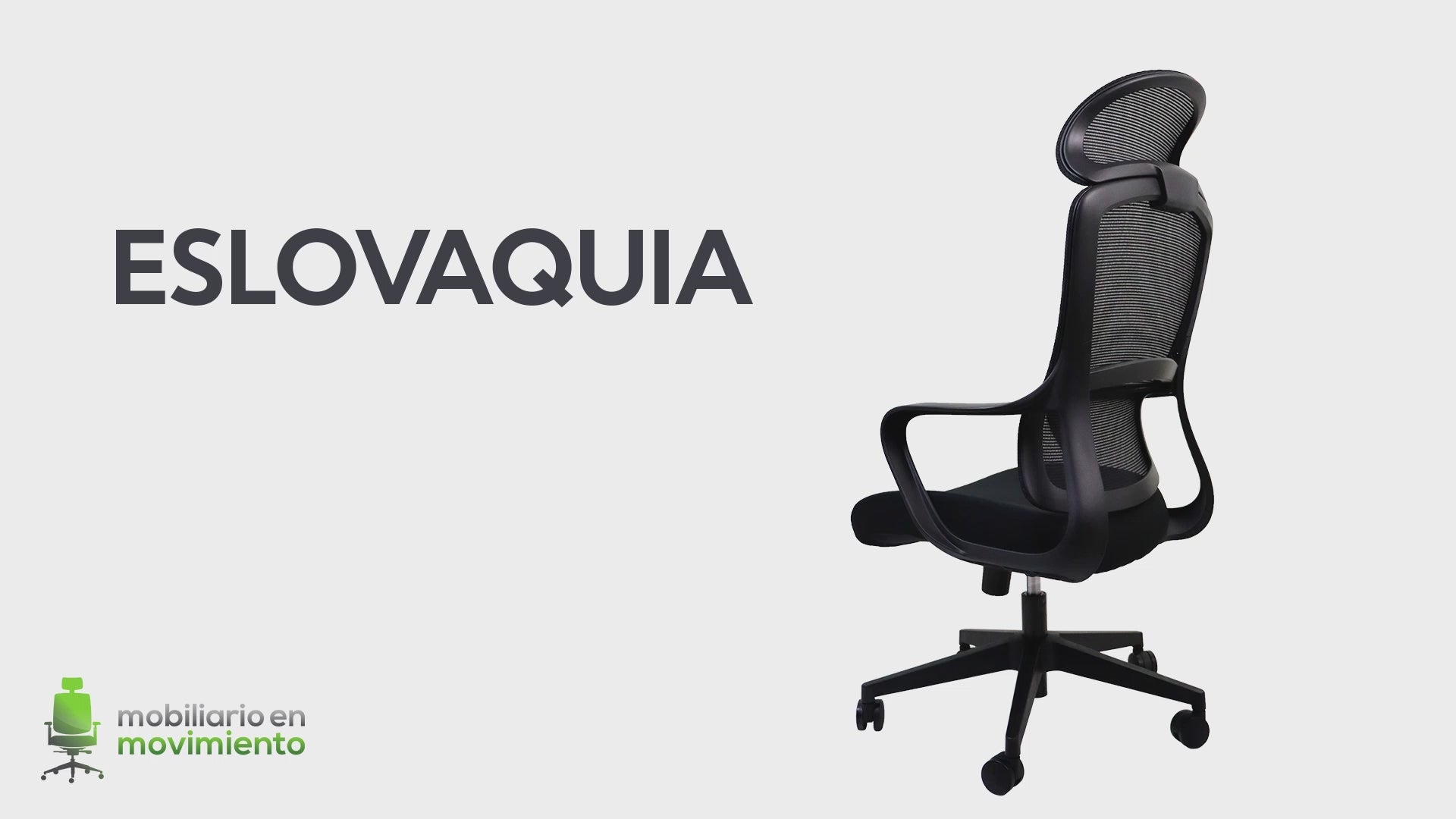 Silla de Oficina Ejecutiva - NOGAL BEAT ESLOVAQUIA - Gris - Respaldo en Malla y Asiento Tapizado Silla Ejecutiva Silla Ergonómica Silla De Dirección Silla De Oficina Silla Ajustable Silla Con Respaldo Alto Silla Con Reposabrazos Silla Con Ruedas Silla De Diseño Moderno Silla De Alta Calidad Oficina Ejecutiva Sala De Reuniones Espacio Corporativo Área De Trabajo Profesional Sala De Conferencias Espacio Laboral