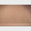 Tapete decorativo colección Ajmer N5001 rectangular de sisal en color arena