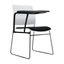 Pupitre ALBAR A-600NPT con paleta abatible desmontable, respaldo de polipropileno y asiento tapizado
