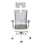 REQUIEZ ARLA | Silla Reclinable con Cabecera Ejecutiva de Oficina | Base Estrella con Rodajas | Varios Colores | Nylon con Cubierta de Poliuretano | Interior - RE-3200/BL-Cabecera - Requiez - NOGAL BEAT -