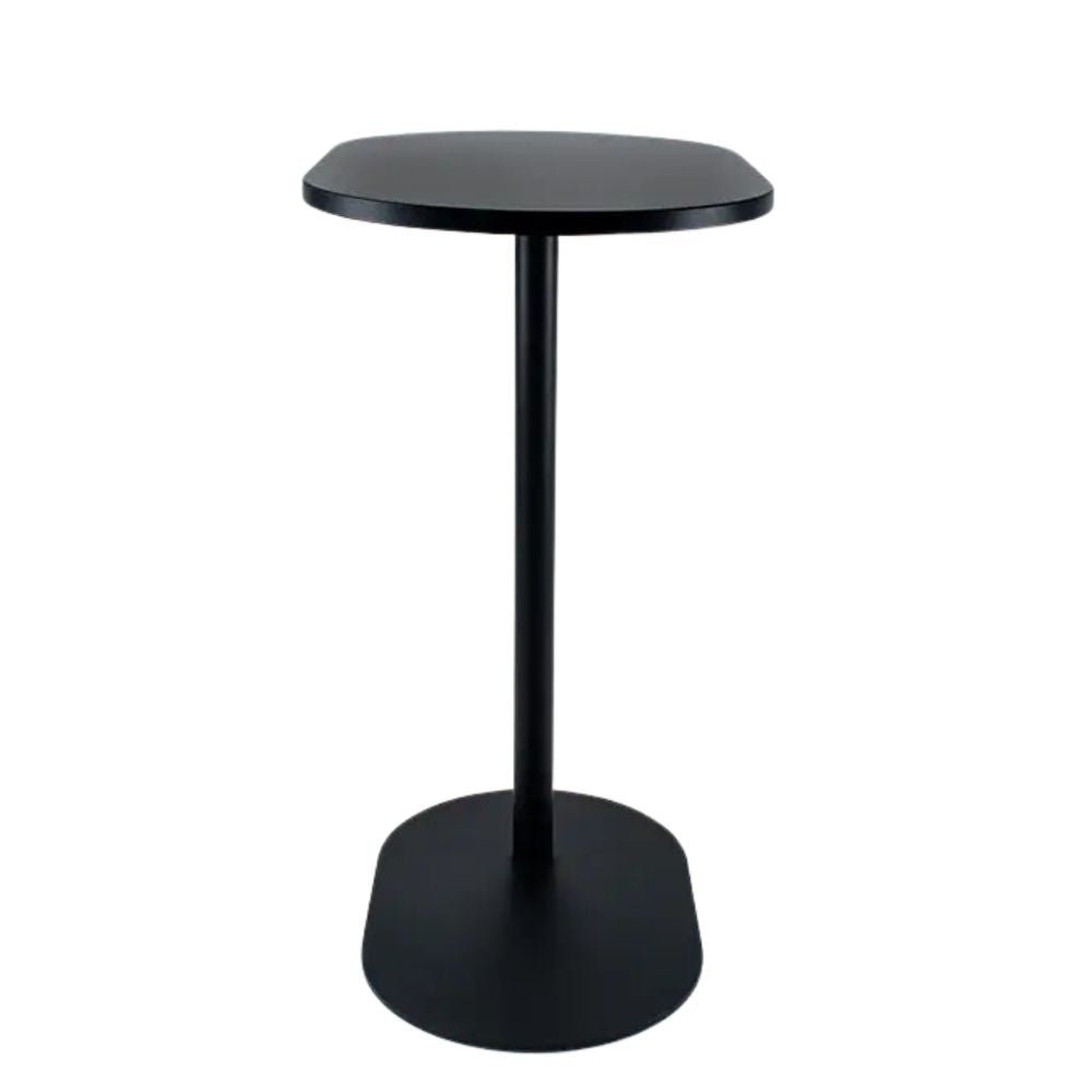 REQUIEZ ROOT | Mesa Linea Confort | 66 cm | Base Ovalada | Varios Colores Básicos | Cubierta | Interior - 160-O5535 Resina Fenólica - Requiez - NOGAL BEAT -