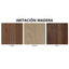REQUIEZ ROOT | Mesa Linea Confort | 66 cm | Base Ovalada | Varios Colores Especiales | Cubierta | Interior - 160-O5535 Esp Melamina Imitación madera / colores sólidos - Requiez - NOGAL BEAT -