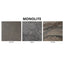 REQUIEZ ROOT | Mesa Linea Confort | 66 cm | Base Ovalada | Varios Colores Especiales | Cubierta | Interior - 160-O5535 Esp Melamina Monolit - Requiez - NOGAL BEAT -