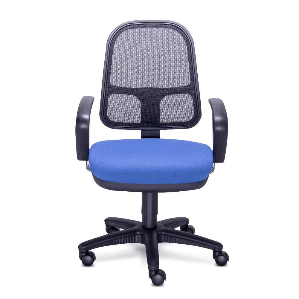 Requiez Silla Trabajo Respaldo Mesh RS-490 Base Estrella Nylon - RS-490 - Requiez - NOGAL BEAT - Silla para oficina