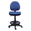 Requiez Silla Trabajo Version Banco Alto Descansa Pies RS-500/45 Base Estrella Nylon - RS-500/45 - REQUIEZ - NOGAL BEAT - Silla para oficina