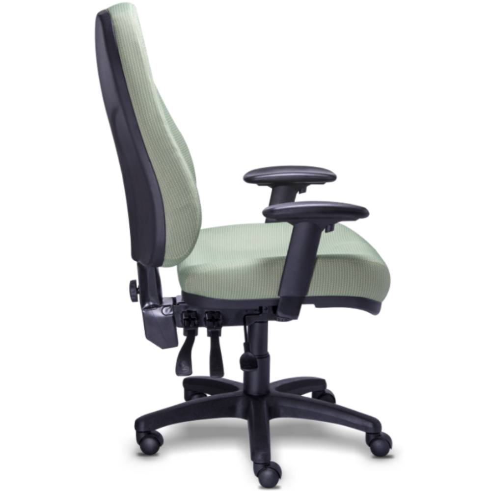 Requiez Sillon Ejecutivo Ajustable Respaldo Alto RE-1300 Poliuretano Inyectado Base Estrella Nylon - RE-1300 - Requiez - NOGAL BEAT - Sillas