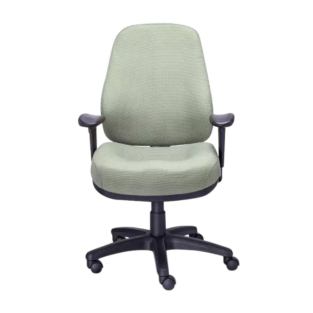 Requiez Sillon Ejecutivo Ajustable Respaldo Alto RE-1300 Poliuretano Inyectado Base Estrella Nylon - RE-1300 - Requiez - NOGAL BEAT - Sillas