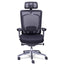 Requiez Sillon Ejecutivo Cabecera Dynamic RE-7000 Poliuretano Base Estrella Aluminio Pulido - RE-7000 - Requiez - NOGAL BEAT - Silla para oficina