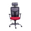 Requiez Sillon Ejecutivo Mesh Tela Cabecera RE-1960 Poliuretano Base Estrella Aluminio Pulido - RE-1960 - Requiez - NOGAL BEAT -