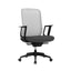 Requiez Sillon Ejecutivo Mesh Tela Respaldo Medio RE-1601 Poliuretano Base Estrella Nylon - RE-1601 - Requiez - NOGAL BEAT - Silla para oficina