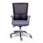 Requiez Sillon Ejecutivo Quadra Respaldo Alto Mesh RE-1360 Poliuretano Base Estrella Aluminio Pulido - RE-1360 - Requiez - NOGAL BEAT - Silla para oficina