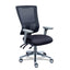 Requiez Sillon Ejecutivo Quadra Respaldo Alto Mesh RE-1360 Poliuretano Base Estrella Aluminio Pulido - RE-1360 - Requiez - NOGAL BEAT - Silla para oficina