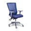 Requiez Sillon Ejecutivo Quadra Respaldo Alto Mesh RE-1360 Poliuretano Base Estrella Aluminio Pulido - RE-1360 - Requiez - NOGAL BEAT - Silla para oficina