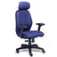 Requiez Sillon Gerencial Cabecera RE-1200 Poliuretano Base Estrella Nylon - RE-1200 - Requiez - NOGAL BEAT - Silla para oficina