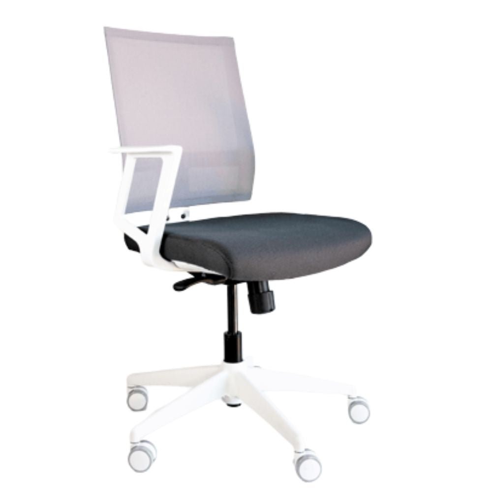 Requiez Sillon Operativo Respaldo Mesh RS-1100 Base Estrella Nylon Reforzado - RS-1100 - Requiez - NOGAL BEAT - Silla para oficina