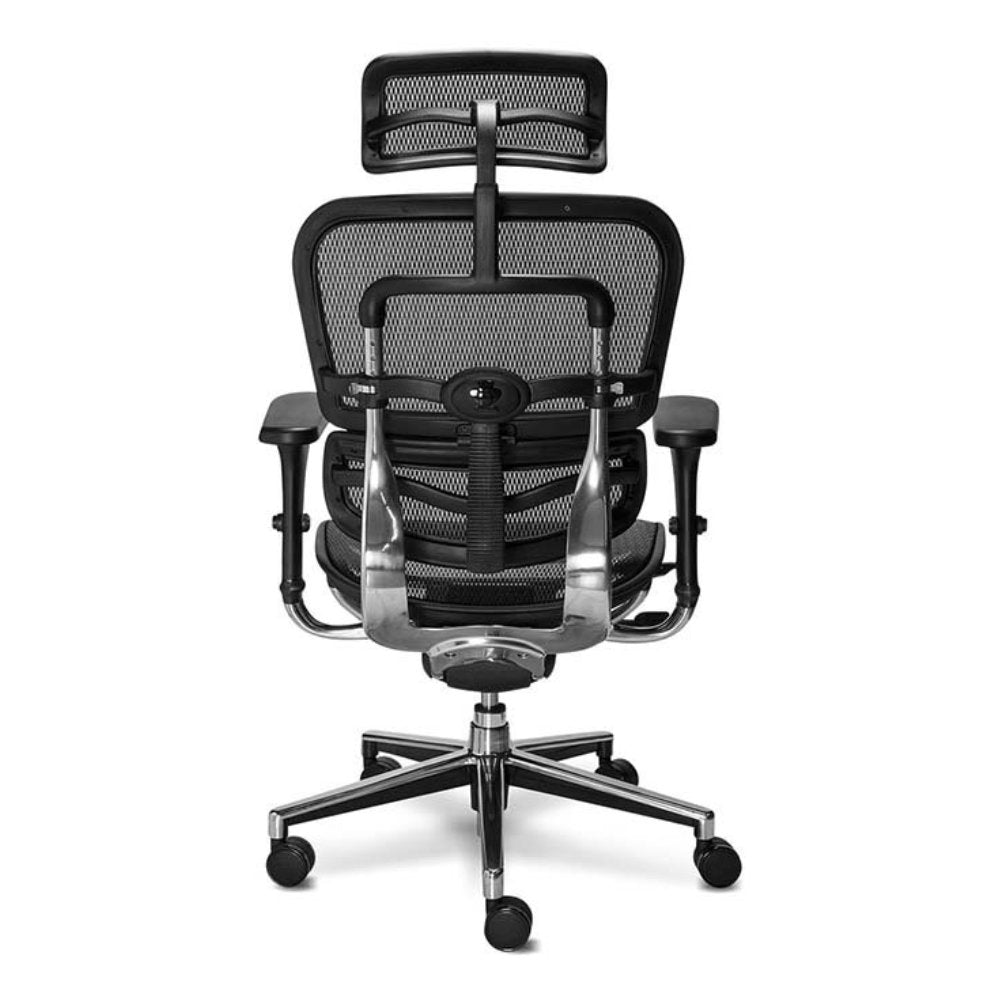 Requiez Sillon Presidencial en Mesh RM-9000 Ejecutivo Polipropileno Alta Resistencia Base Estrella Aluminio Pulido - RM-9000 - Requiez - NOGAL BEAT -