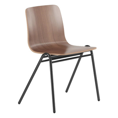 Silla Apilable para Área Colaborativa - GEBESA GRC HARPER - Estructura de Acero - GGRR270 - GEBESA - NOGAL BEAT - Silla Comercial Interior