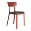 Silla Comercial Interior - INFINITI CANOVA - Varios Colores - Asiento Tapizado - Estructura de Polipropileno