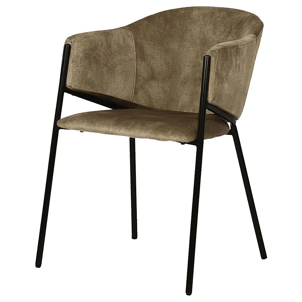 Silla Comercial para Bistró - KINGSTRONG ISOLLA 2101 SILL0904839 - Varios Colores - Asiento y Respaldo Tapizados - SILL0904839 - Mundo In - NOGAL BEAT - Silla Comercial Interior