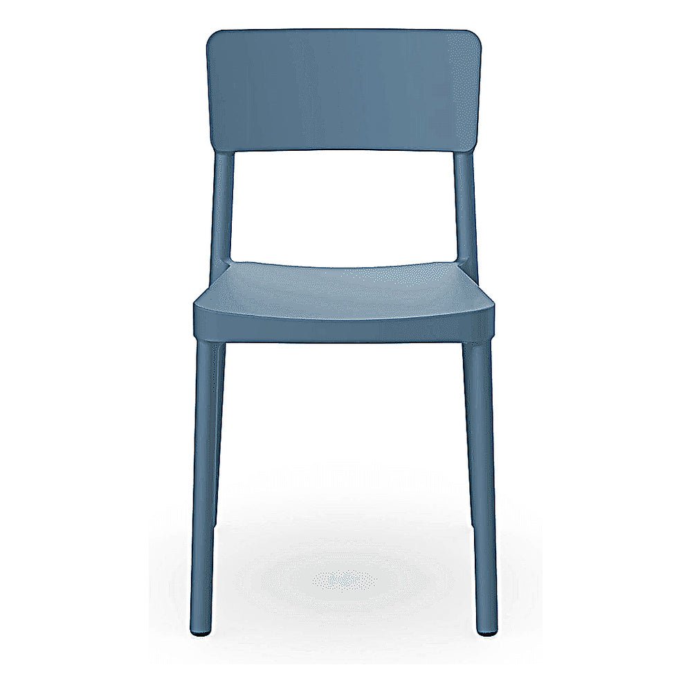 Silla Comercial para Bistró Protección UV - RESOL LISBOA ARMCHAIR - Varios Colores - Asiento y Respaldo en Polipropileno - 05080 - Resol - NOGAL BEAT - Silla Comercial Exterior