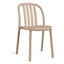 Silla Comercial para Bistró Protección UV - RESOL SUE - Varios Colores - Asiento y Respaldo en Polipropileno - 07141 - Resol - NOGAL BEAT - Silla Comercial Exterior