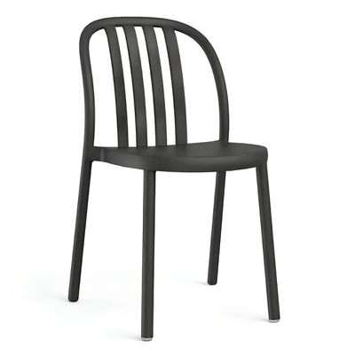 Silla Comercial para Bistró Protección UV - RESOL SUE - Varios Colores - Asiento y Respaldo en Polipropileno - 5168 - Resol - NOGAL BEAT - Sillas