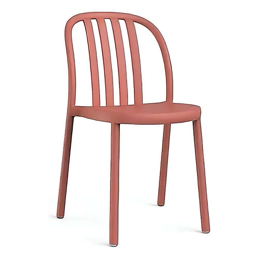 Silla Comercial para Bistró Protección UV - RESOL SUE - Varios Colores - Asiento y Respaldo en Polipropileno - 05172 - Resol - NOGAL BEAT - Silla Comercial Exterior