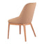 Silla Comercial para Bistró - ZUO AYR - Camel - Asiento y Respaldo Tapizados - 110127 - Zuo - NOGAL BEAT - Silla Comercial Interior