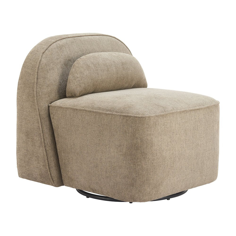 Silla Comercial para Bistró - ZUO KAKAO - Café Olivo - Asiento y Respaldo Tapizados en Tela Tipo Borrego - 110707 - Zuo - NOGAL BEAT - Silla Comercial Interior