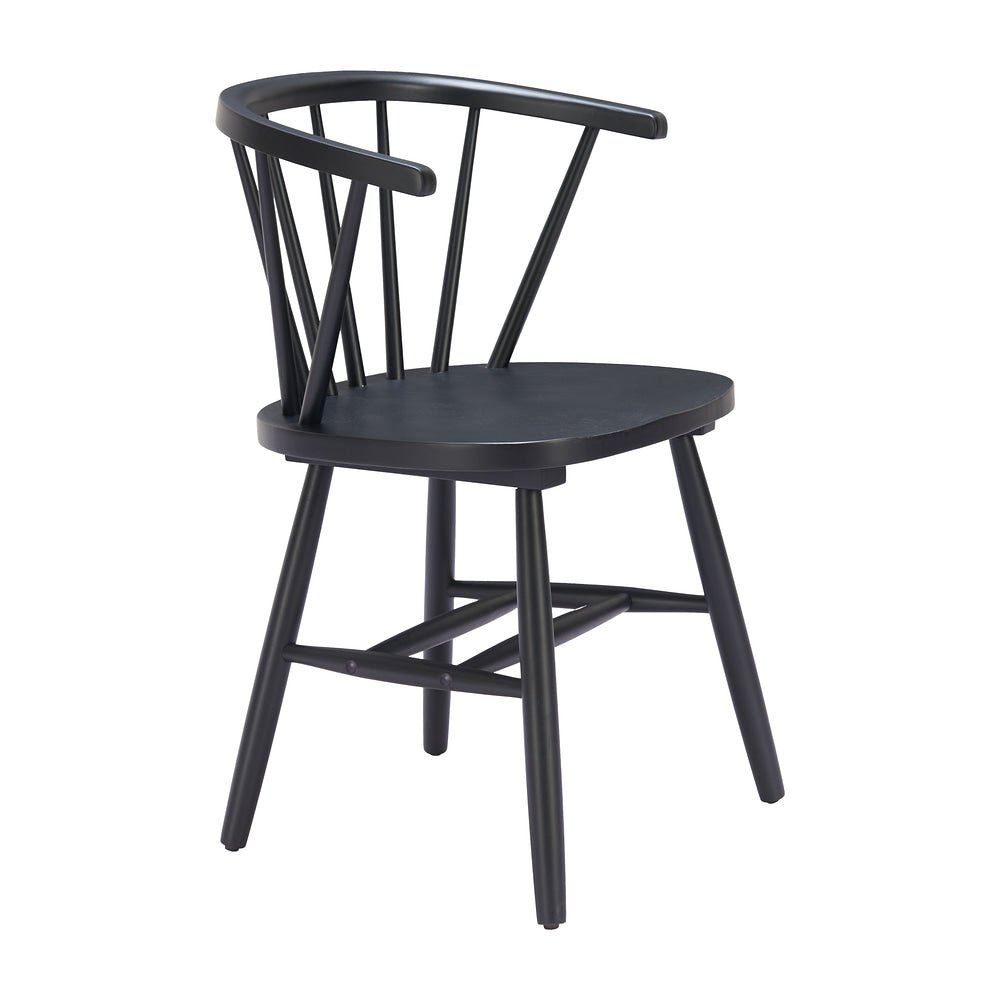 Silla Comercial para Bistró - ZUO STENGER - Varios Colores - Asiento y Estructura en Madera de Hule Pintada - 110520 - Zuo - NOGAL BEAT - Silla Comercial Interior