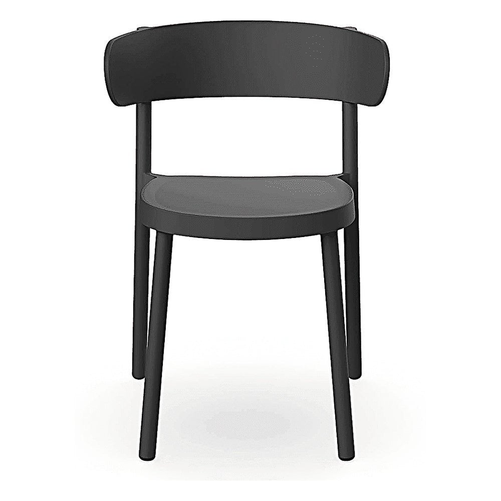 Silla Comercial para Cafetería Protección UV - RESOL CASINO - Varios Colores - Asiento y Respaldo en Polipropileno - 03953 - Resol - NOGAL BEAT - Silla Comercial Exterior