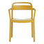 Silla Comercial Para Cafetería Reciclable - RESOL JUNE armchair - Varios Colores - Asiento y Respaldo en Polipropileno - 06856 - Resol - NOGAL BEAT - Silla Comercial Interior
