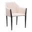 Silla Comercial para Cafetería - ZUO ANDOVER - Beige - Asiento y Respaldo Tapizados - 110168 - Zuo - NOGAL BEAT - Silla Comercial Interior