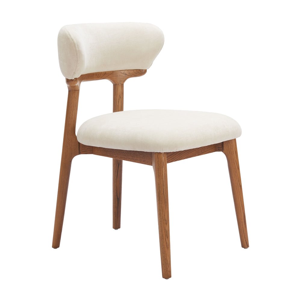 Silla Comercial para Cafetería - ZUO CEDAR - Varios Colores - Asiento y Respaldo Tapizados - 110844 - Zuo - NOGAL BEAT - Silla Comercial Interior