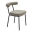 Silla Comercial para Cafetería - ZUO KEDE - Verde Tweed - Asiento y Respaldo Tapizados - 110098 - Zuo - NOGAL BEAT - Silla Comercial Interior