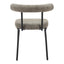 Silla Comercial para Cafetería - ZUO KEDE - Verde Tweed - Asiento y Respaldo Tapizados - 110098 - Zuo - NOGAL BEAT - Silla Comercial Interior