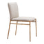 Silla Comercial para Cafetería - ZUO NORDVEST - Varios Colores - Asiento y Respaldo Tapizados en Tejido Texturizado - 110275 - Zuo - NOGAL BEAT - Silla Comercial Interior