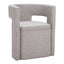 Silla Comercial para Cafetería - ZUO PAPUA - Gris - Asiento y Estructura en Tela de Alto Desempeño 100% Poliéster - 109993 - Zuo - NOGAL BEAT - Silla Comercial Interior