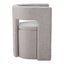 Silla Comercial para Cafetería - ZUO PAPUA - Gris - Asiento y Estructura en Tela de Alto Desempeño 100% Poliéster - 109993 - Zuo - NOGAL BEAT - Silla Comercial Interior