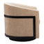 Silla Comercial para Comedor de Empresa - ZUO HANKO - Beige Dorado - Asiento y Respaldo Tapizados en Tejido Texturizado - 110009 - Zuo - NOGAL BEAT - Silla Comercial Interior
