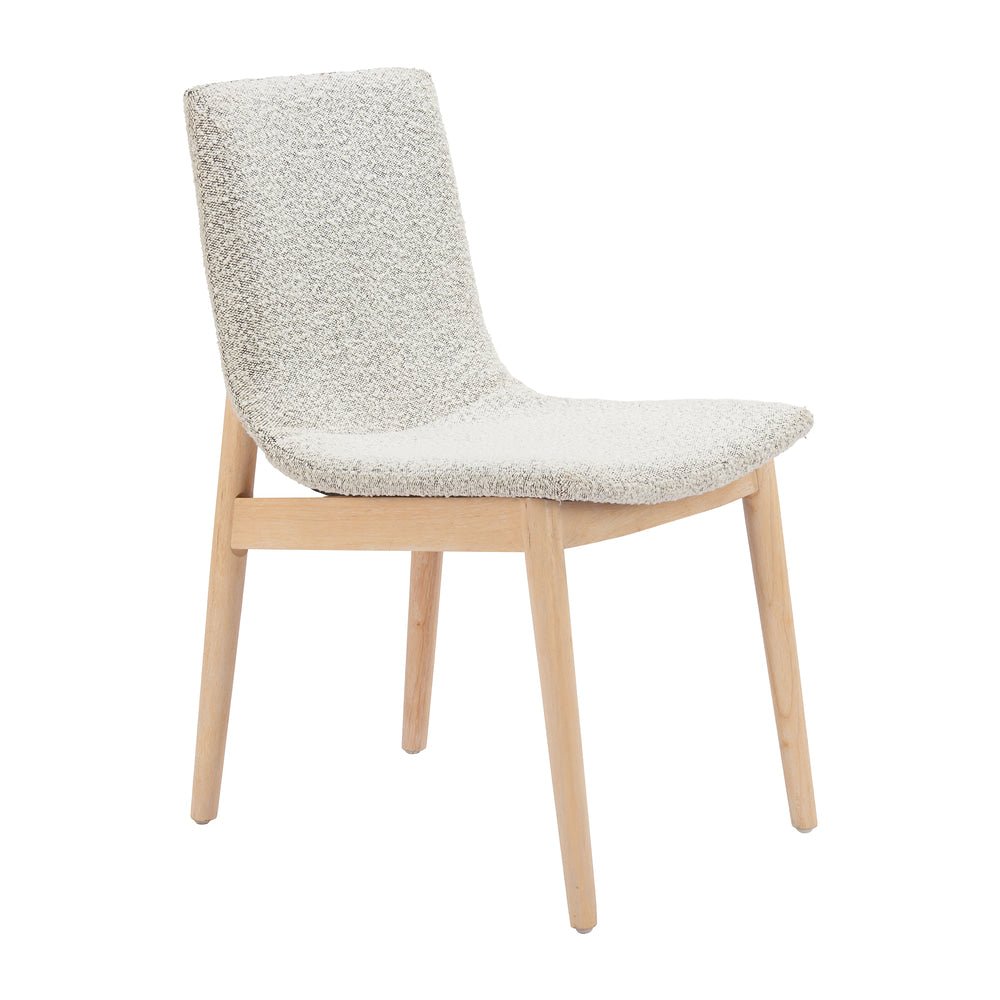 Silla Comercial para Comedor de Empresa - ZUO RAHA - Varios Colores - Asiento y Respaldo Tapizados en Tejido Texturizado - 110696 - Zuo - NOGAL BEAT - Silla Comercial Interior