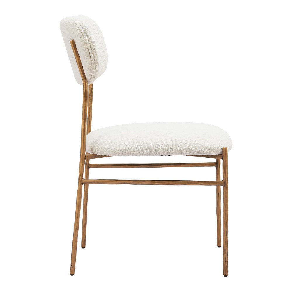 Silla Comercial para Comedor de Empresa - ZUO SYDHAVNEN - Varios Colores - Asiento y Respaldo Tapizados en Tejido Texturizado - 110276 - Zuo - NOGAL BEAT - Silla Comercial Interior